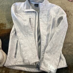 Prairie Mountain White And Gray M Light Wright Jacket